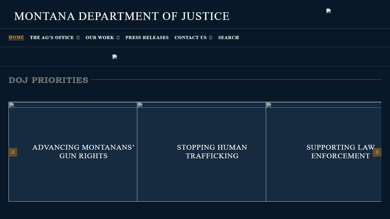 Montana Department of Justice